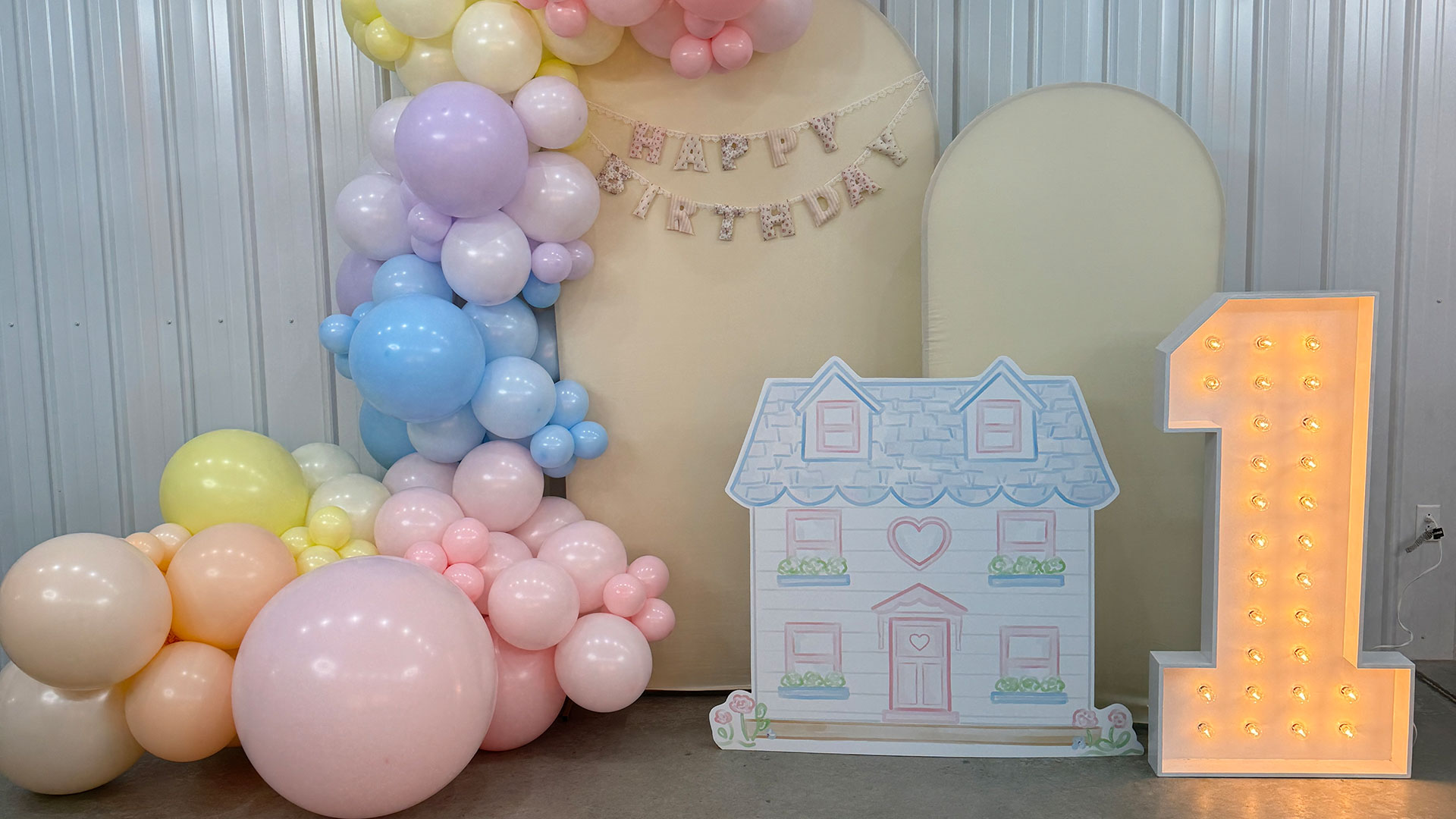Lovely Letters and Ballons
